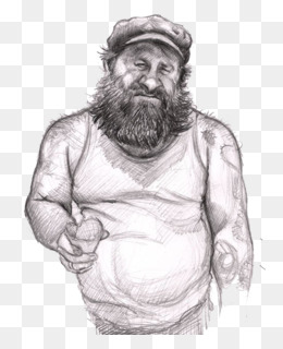 260x320 Beard Drawing Art Sketch - Beard Sketch