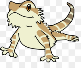 260x220 Lizard Bearded Dragons Clip Art - Bearded Dragon Sketch