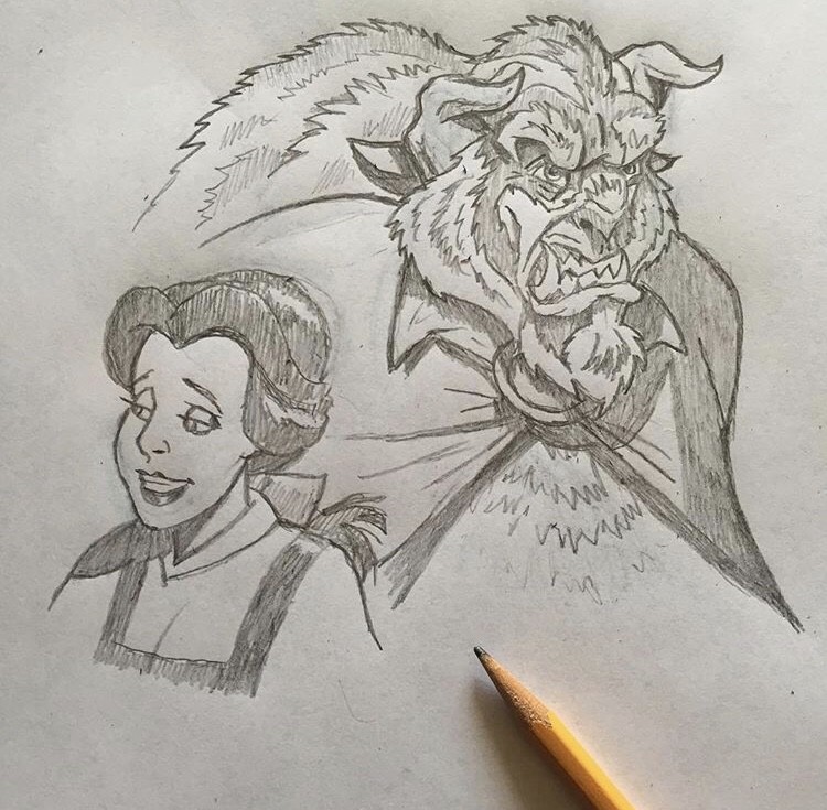 750x735 Blake M. Kandzer - Beast Sketch