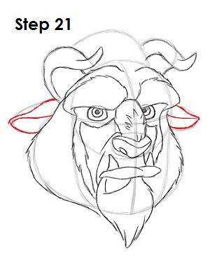 300x388 How To Draw The Beast - Beast Sketch