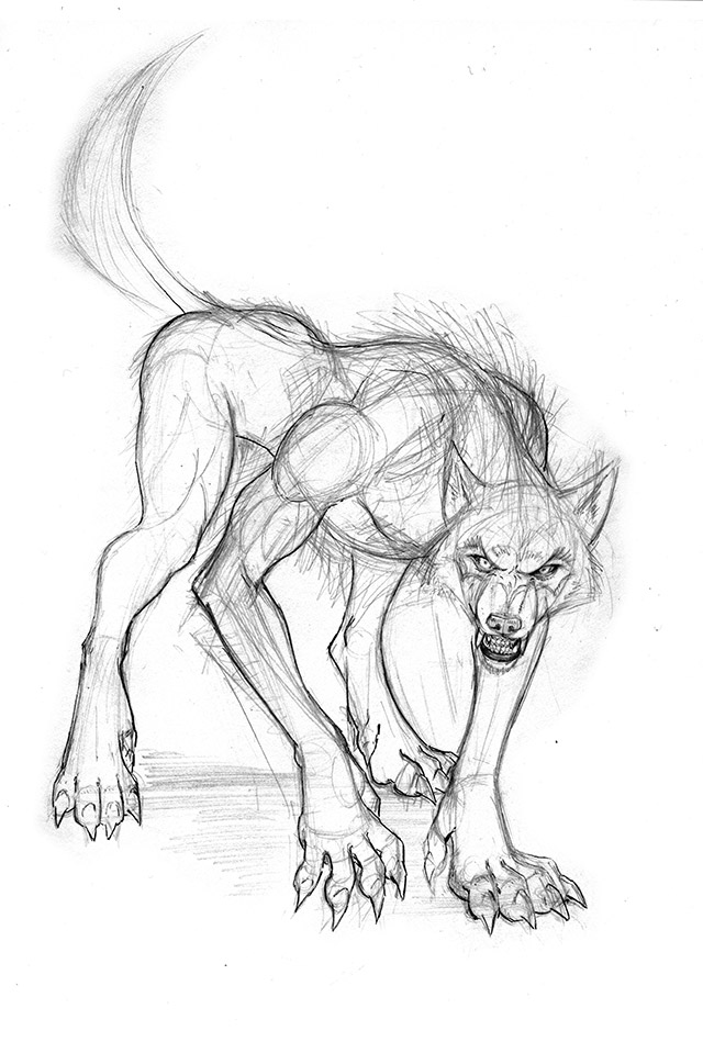 640x949 Paradigm Shift - Beast Sketch