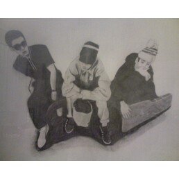 258x258 Beastie Boys Sketch By Flynn33 - Beastie Boys Sketch