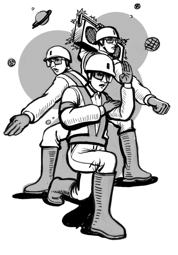 600x861 Shingo Shimizu Design Amp Illustration - Beastie Boys Sketch