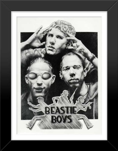 391x500 Beastie Boys Original Sketch Prints - Beastie Boys Sketch