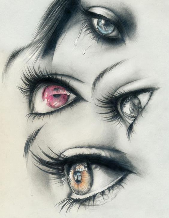 564x727 60 Beautiful And Realistic Pencil Drawings Of Eyes Drawing - Beautiful Eyes Sketch