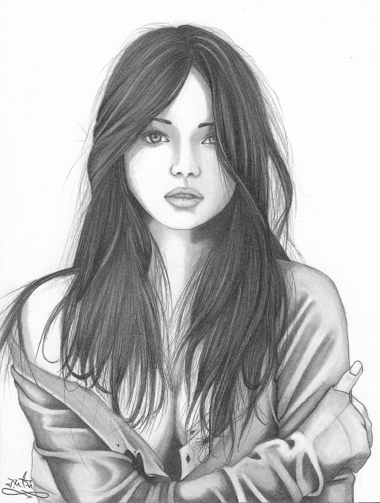 How To Draw A Girl Sketch Howto Techno Vrogue Co   Beautiful Girl Face Sketch 6 