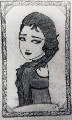 242x400 Beautiful Girl Sketch.. - Beautiful Girl Sketch