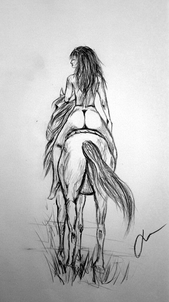 540x960 Horse - Beautiful Horse Sketches