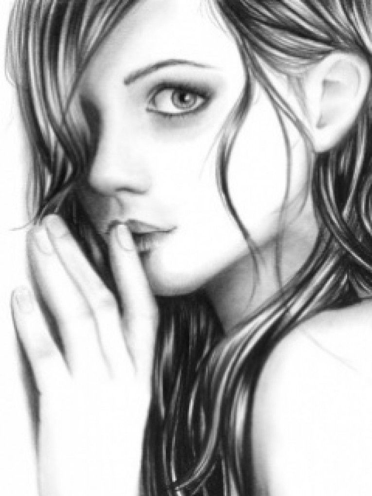 765x1020 Pictures Beautiful Lady Sketch, - Beautiful Lady Sketch