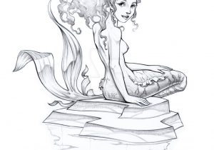 300x210 Beautiful Mermaid Sketch Beautiful Mermaid Drawings - Beautiful Mermaid Sketches