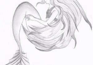 300x210 Simple Mermaid Sketches Beautiful Mermaid Drawing At Getdrawings - Beautiful Mermaid Sketches