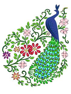 236x314 459 Best Peacock Art Images Peacock Colors, Peacock - Beautiful Peacock Sketch
