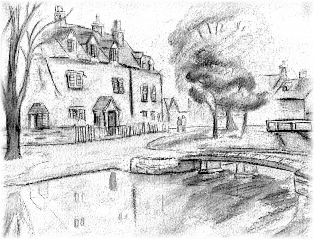 1024x779 Some Beautiful Scenery Sketch Sketches Of Beautiful Scenery - Beautiful Scenery Sketch