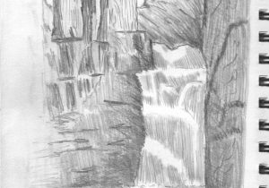 300x210 Beautiful Nature Art Sketch Most Beautiful Painting Pencil - Beautiful Sketch Art