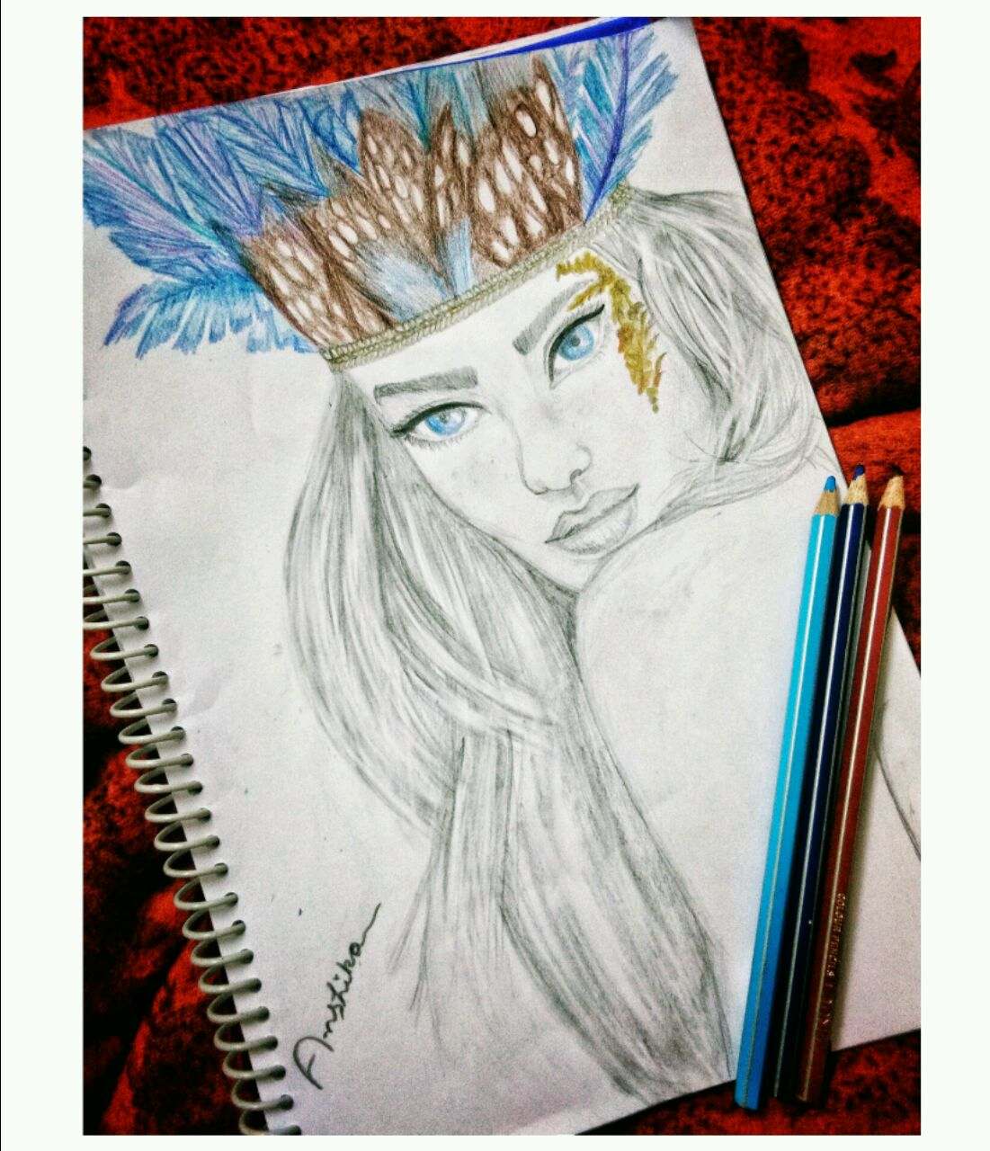 1101x1280 Strong Is Beautiful! - Beautiful Sketch Art