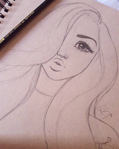 236x295 Art, Beauty, Black And White, Drawing, Eyes, Love, Make Up, Sketch - Beautiful Sketch Art