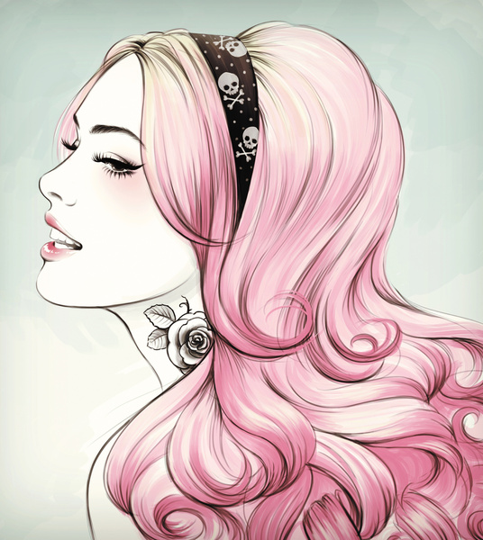 536x600 Beautiful Sketch By Tati Ferrigno - Beautiful Sketch Images