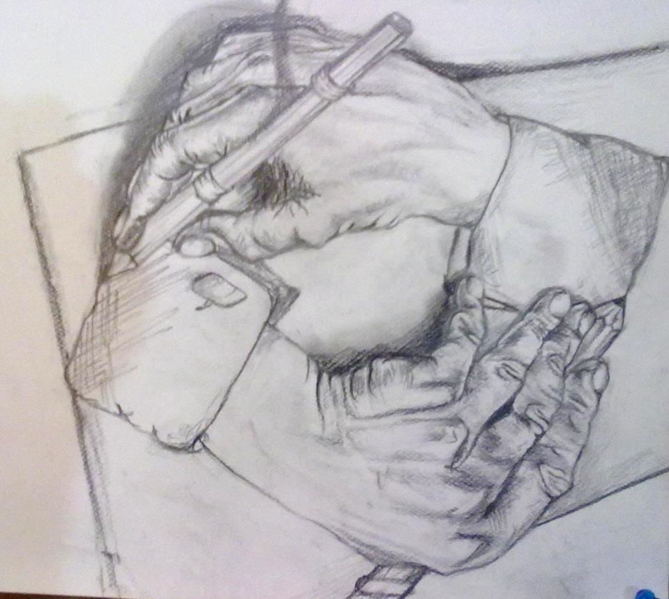 960x860 Beautiful 3d Sketch Image By Khadija - Beautiful Sketch Images