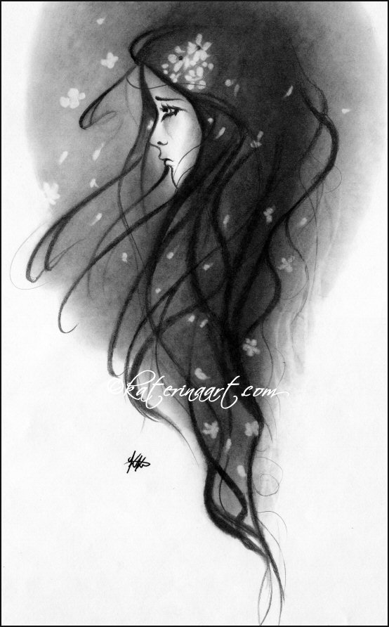 554x892 Young And Beautiful Sketch Video By Katerina Art - Beautiful Sketches