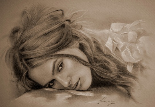 544x374 Beautiful Celebrity Pencil Sketches (8 Illustrations) - Beautiful Sketches