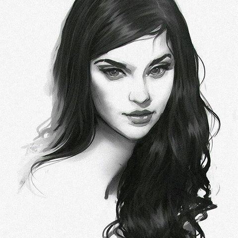 Beautiful Woman Sketch at PaintingValley.com | Explore collection of ...