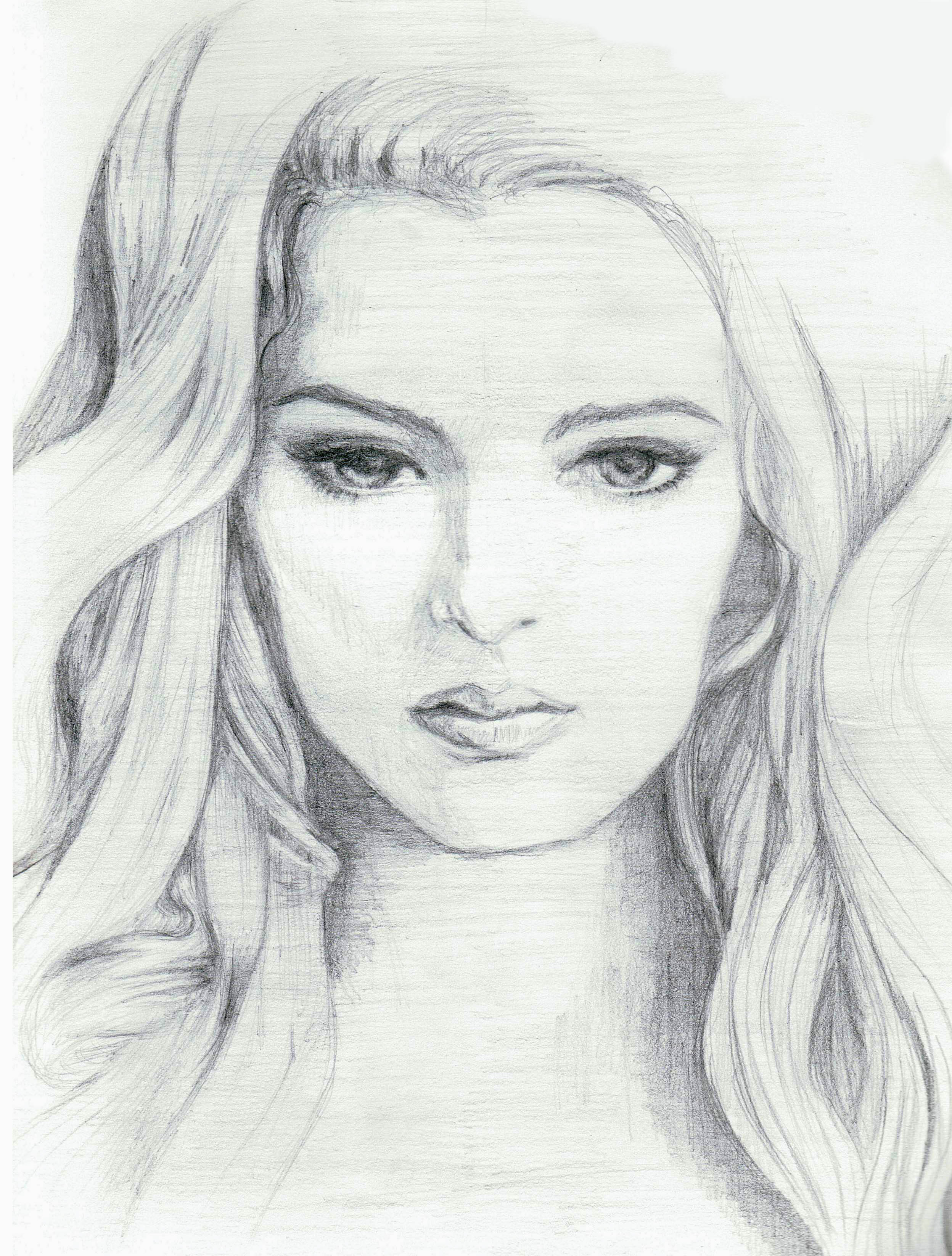 Beautiful Woman Sketch at Explore collection of