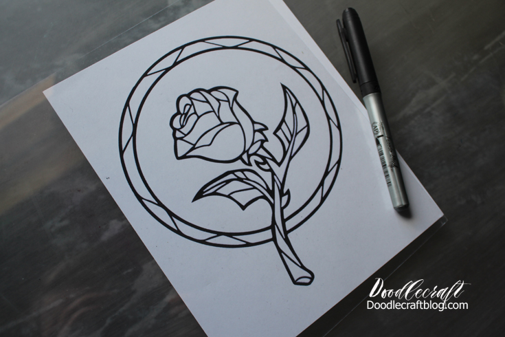 Beauty And The Beast Rose Sketch At Paintingvalley Com Explore Collection Of Beauty And The Beast Rose Sketch