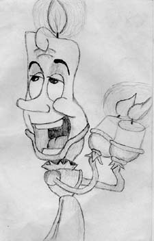 225x352 Beauty And The Beast Sketches - Beauty And The Beast Sketch