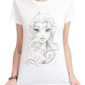 354x354 Disney Beauty And The Beast Belle Sketch From Hot Topic Dream - Beauty And The Beast Sketch