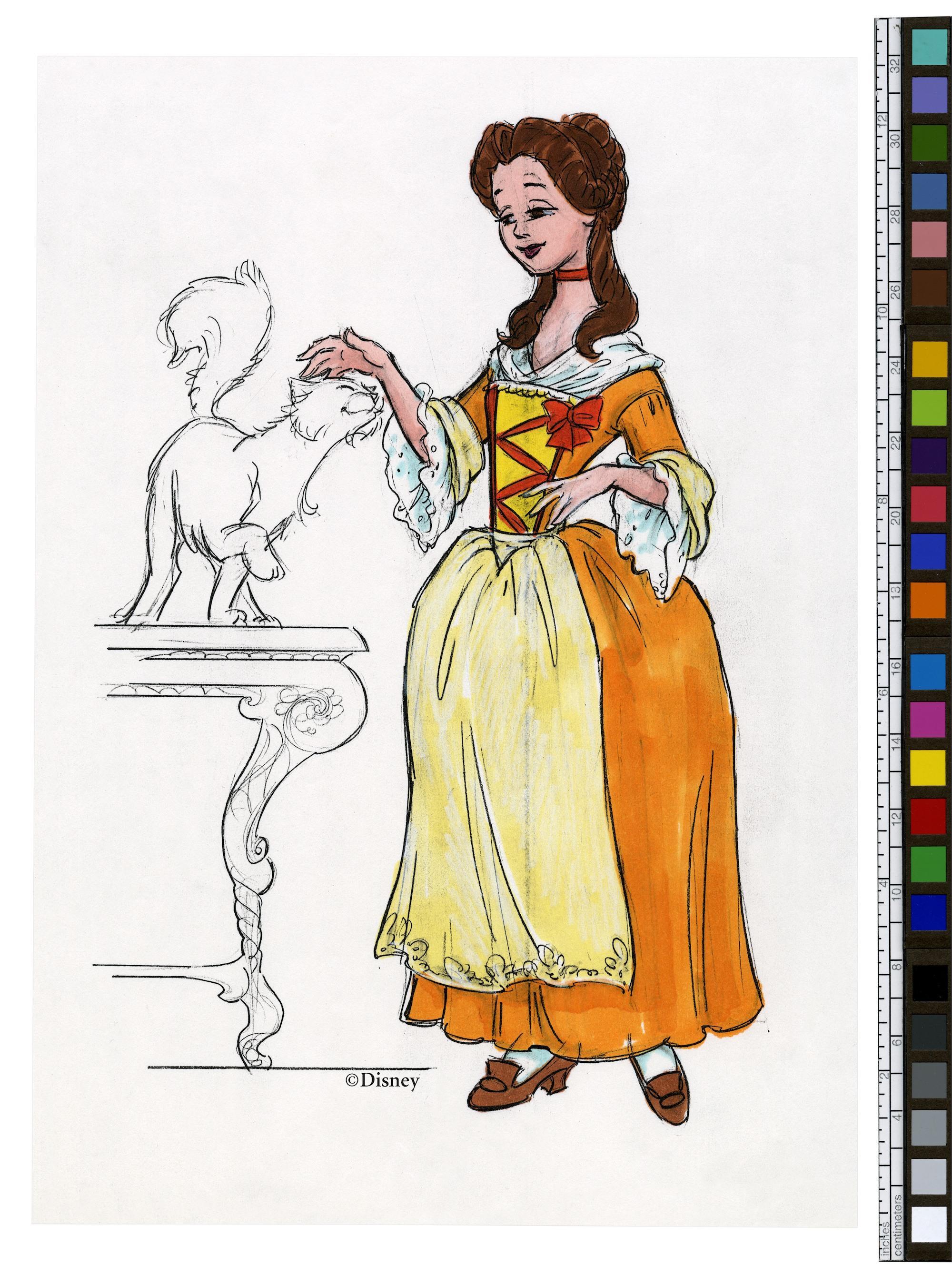 2000x2679 Slideshow Beauty And The Beast Character Sketch Art Ign Africa - Beauty And The Beast Sketch