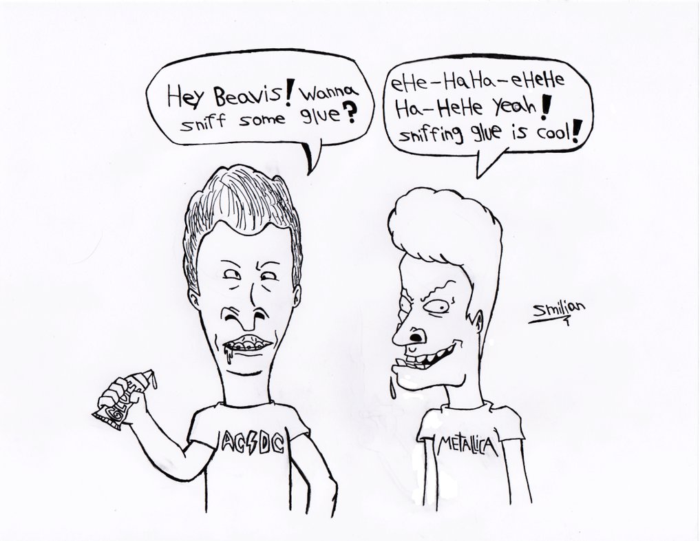 1017x786 Beavis And Butthead By Sav8197 - Beavis And Butthead Sketch