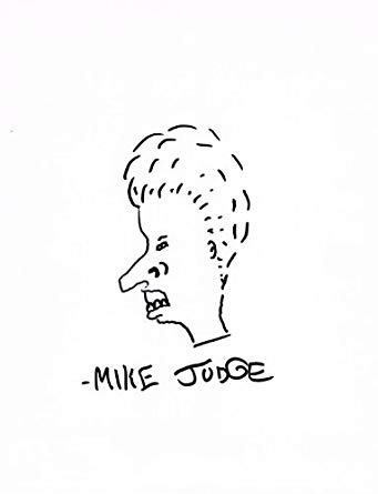 341x445 Mike Judge - Beavis And Butthead Sketch