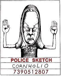 202x249 Police Sketch - Beavis And Butthead Sketch