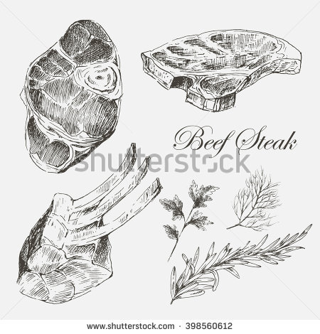 450x470 Drawn Beef Sketch 3257972 - Beef Sketch