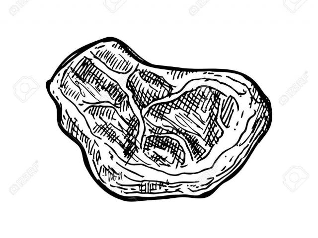 640x480 Drawn Beef Drawing 3 - Beef Sketch