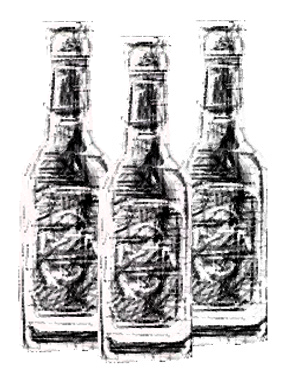 285x381 Collection Of Free Bottle Drawing Beer. Download On Ubisafe - Beer Bottle Sketch