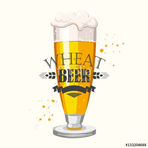 500x500 Drink Menu. Vector Illustration With Beer Glass In Sketch Style - Beer Glass Sketch