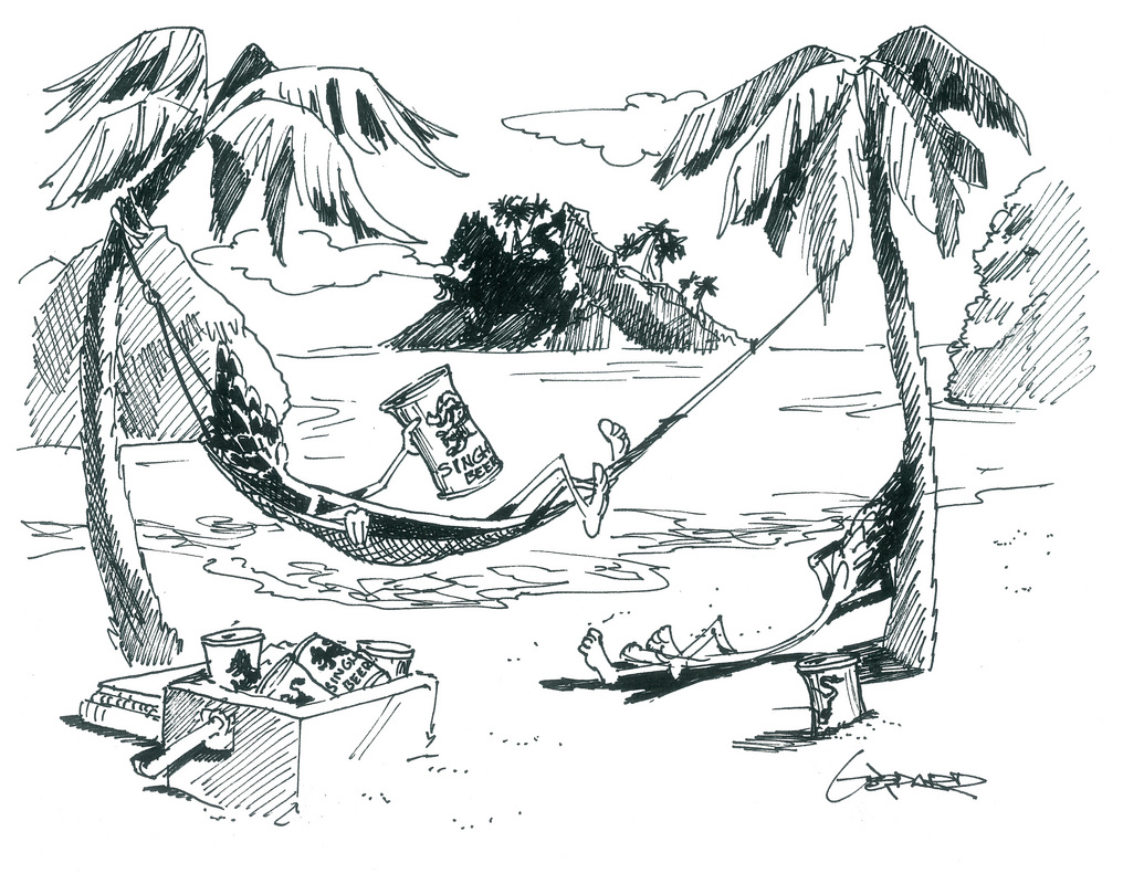 1035x800 Beer Thirty Limited Edition Sketch - Beer Sketch