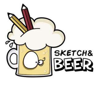 322x280 Sketch And Beer - Beer Sketch