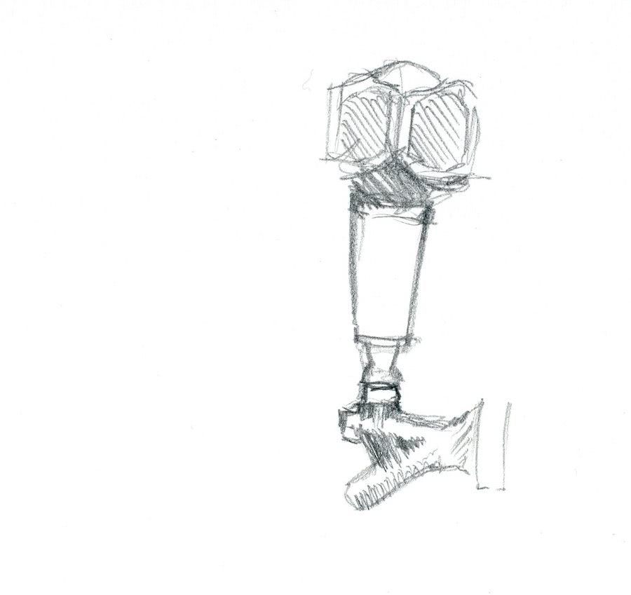 900x849 Sketches Emily Garfield Art - Beer Tap Sketch