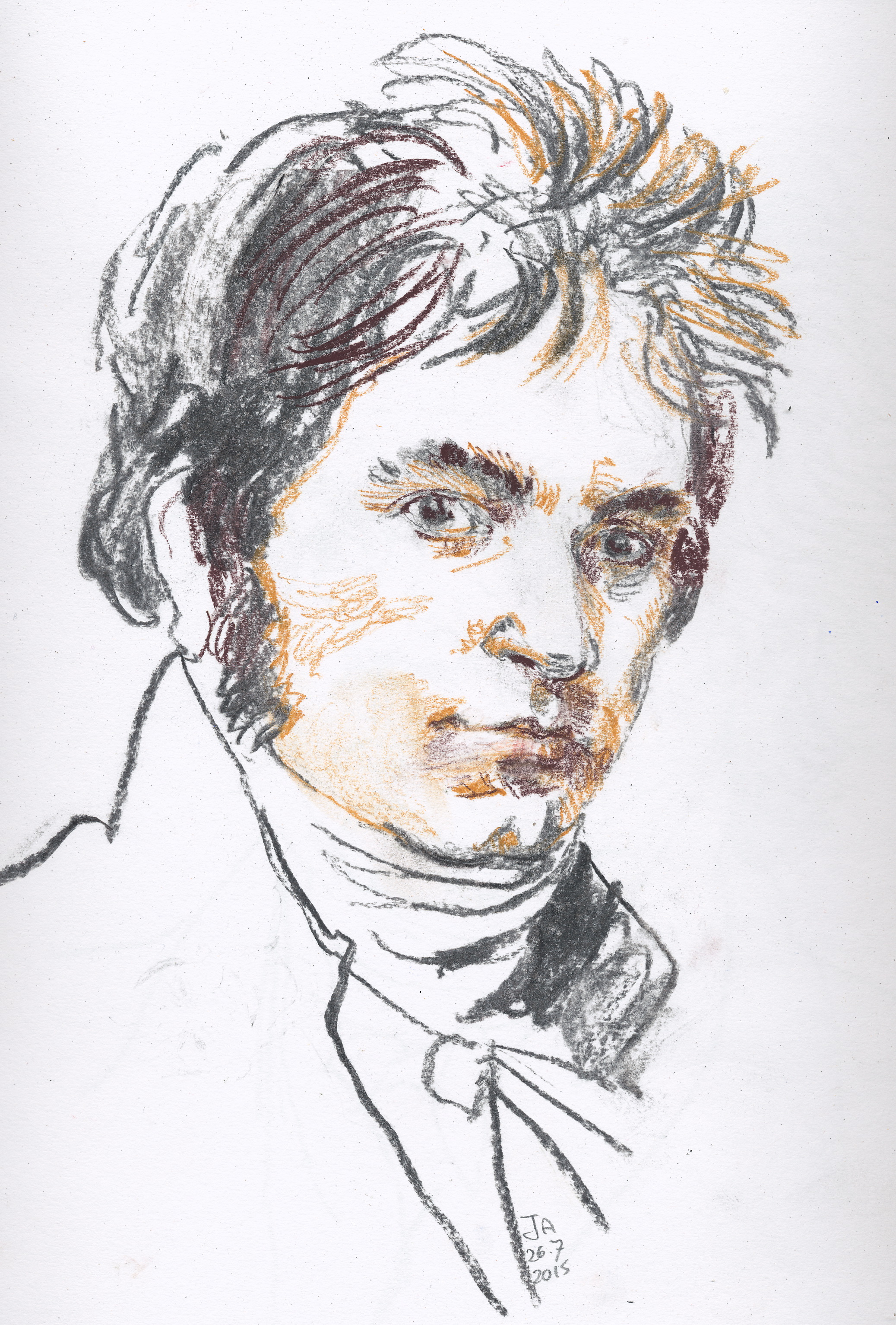 2075x3066 Human Landscape Sketches Of Beethoven Janeadamsart - Beethoven Sketches