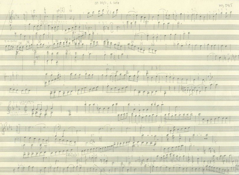 810x594 Ms 5415 - Beethoven Sketches
