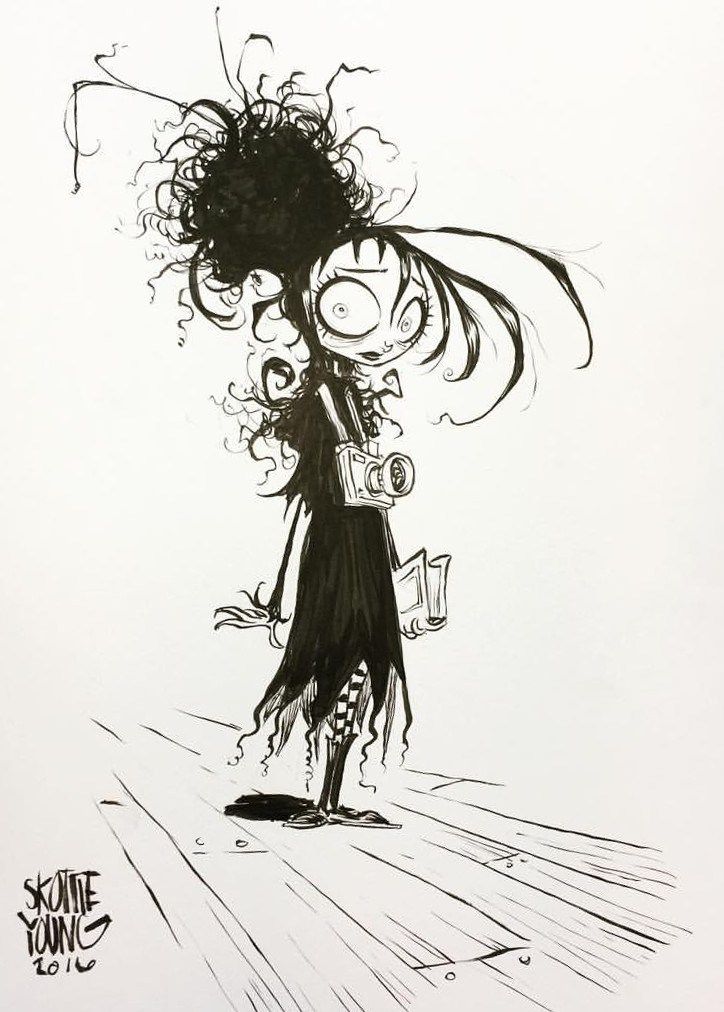 724x1012 Lydia From Beetlejuice By Skottie Young - Beetlejuice Sketch