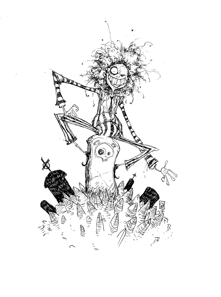 711x957 Beetlejuice Daily Sketch - Beetlejuice Sketch