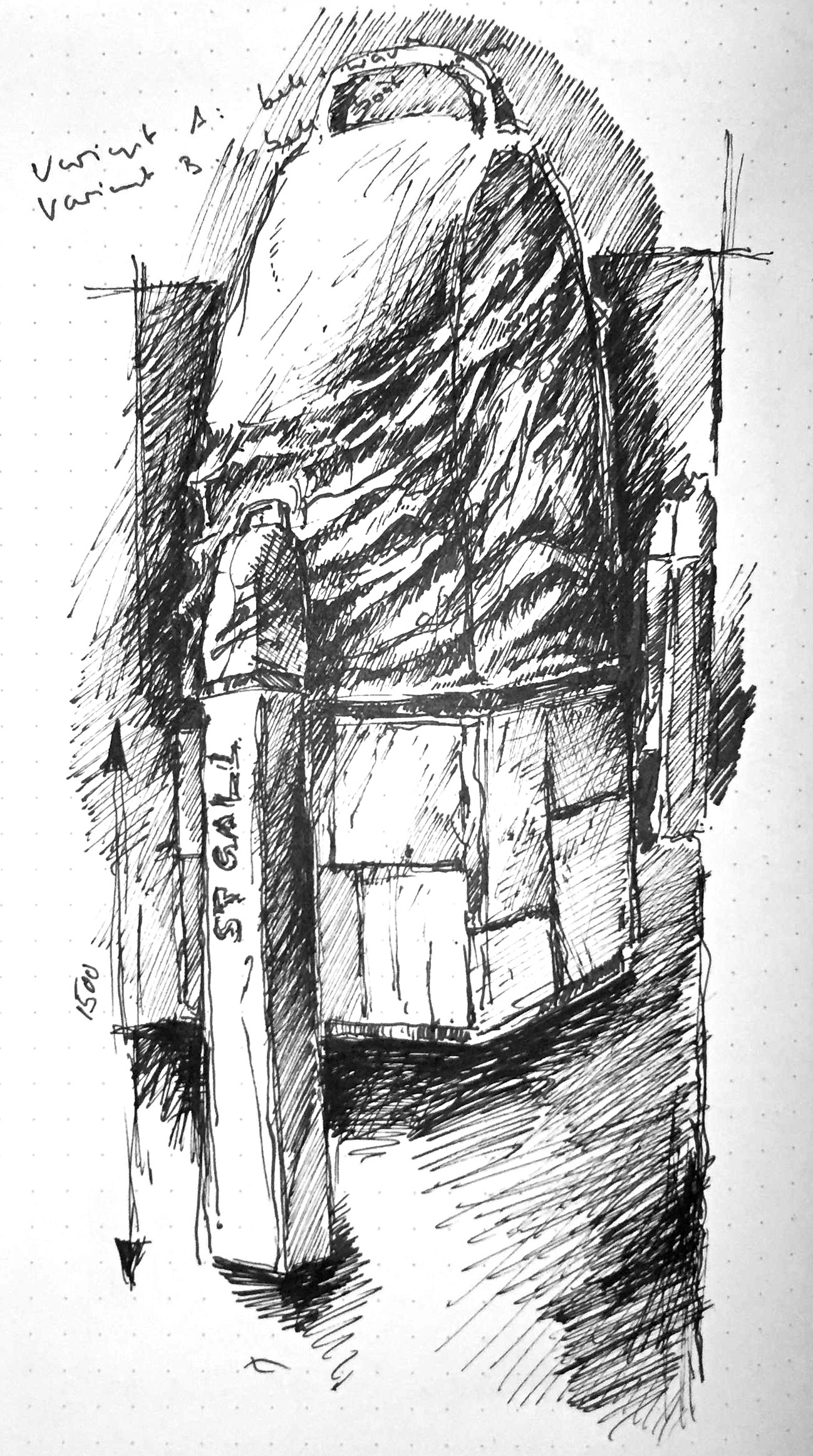 1298x2326 Bell Sketch 1 Roaringwater Journal - Bell Sketch
