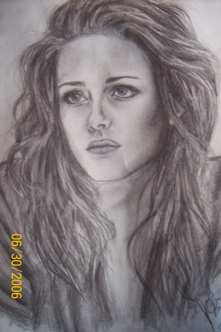 729x1095 Bella Swan Sketch Drawing Skill - Bella Sketch