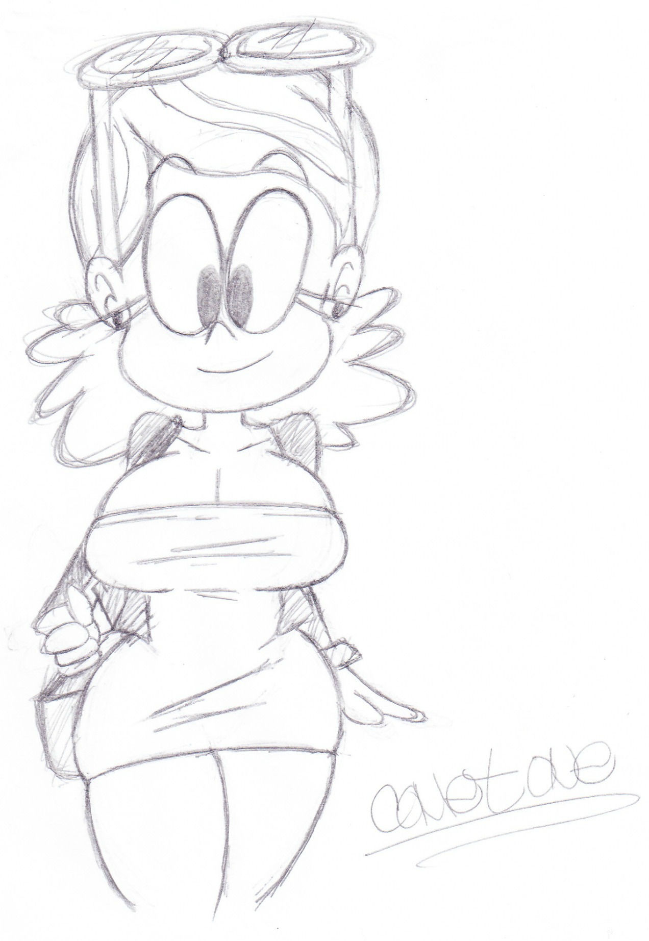 1272x1844 Belle Thicc Qt Sketch By Comet0ne On Newgrounds - Belle Sketch