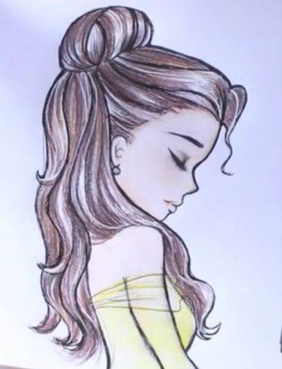 408x533 Drawing Princess Bella To Draw Drawings, Disney - Belle Sketch