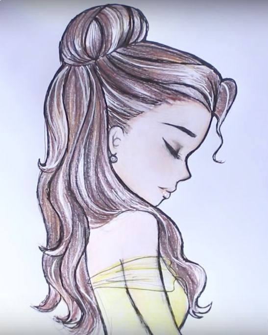 547x685 Pin By Angela Alvarez On Cuadernos Drawings, Drawing - Belle Sketch Disney