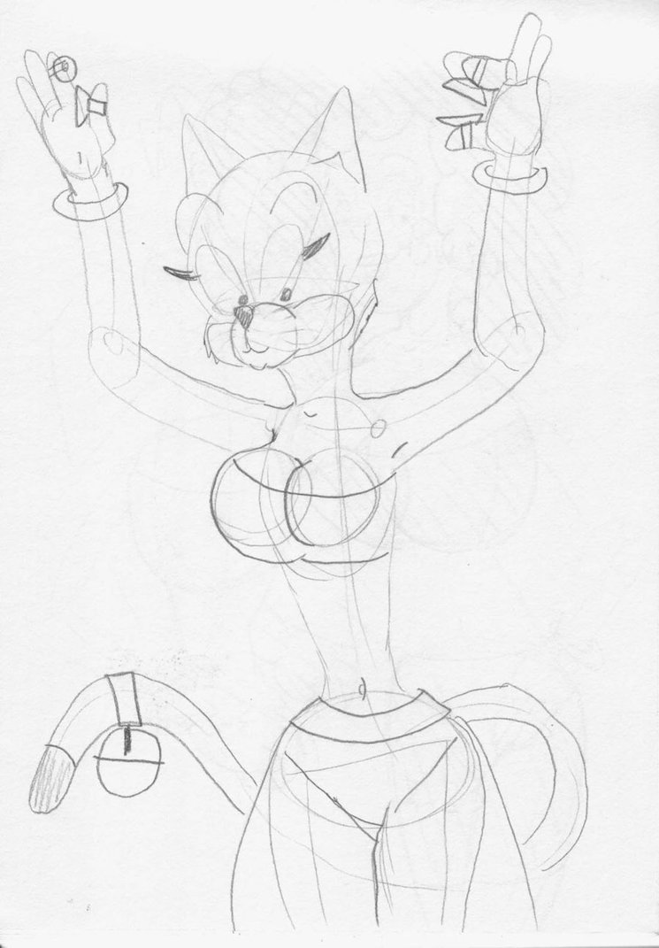 745x1071 Belly Dance The Art Of Max West - Belly Dancer Sketch